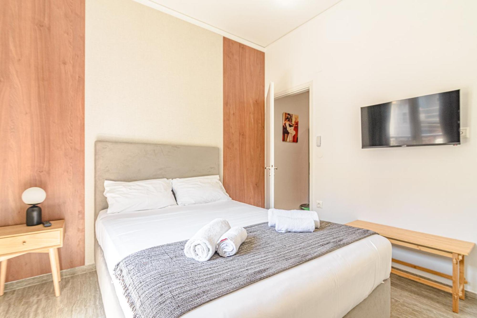 Evangeline Center Ac/wifi Appartement